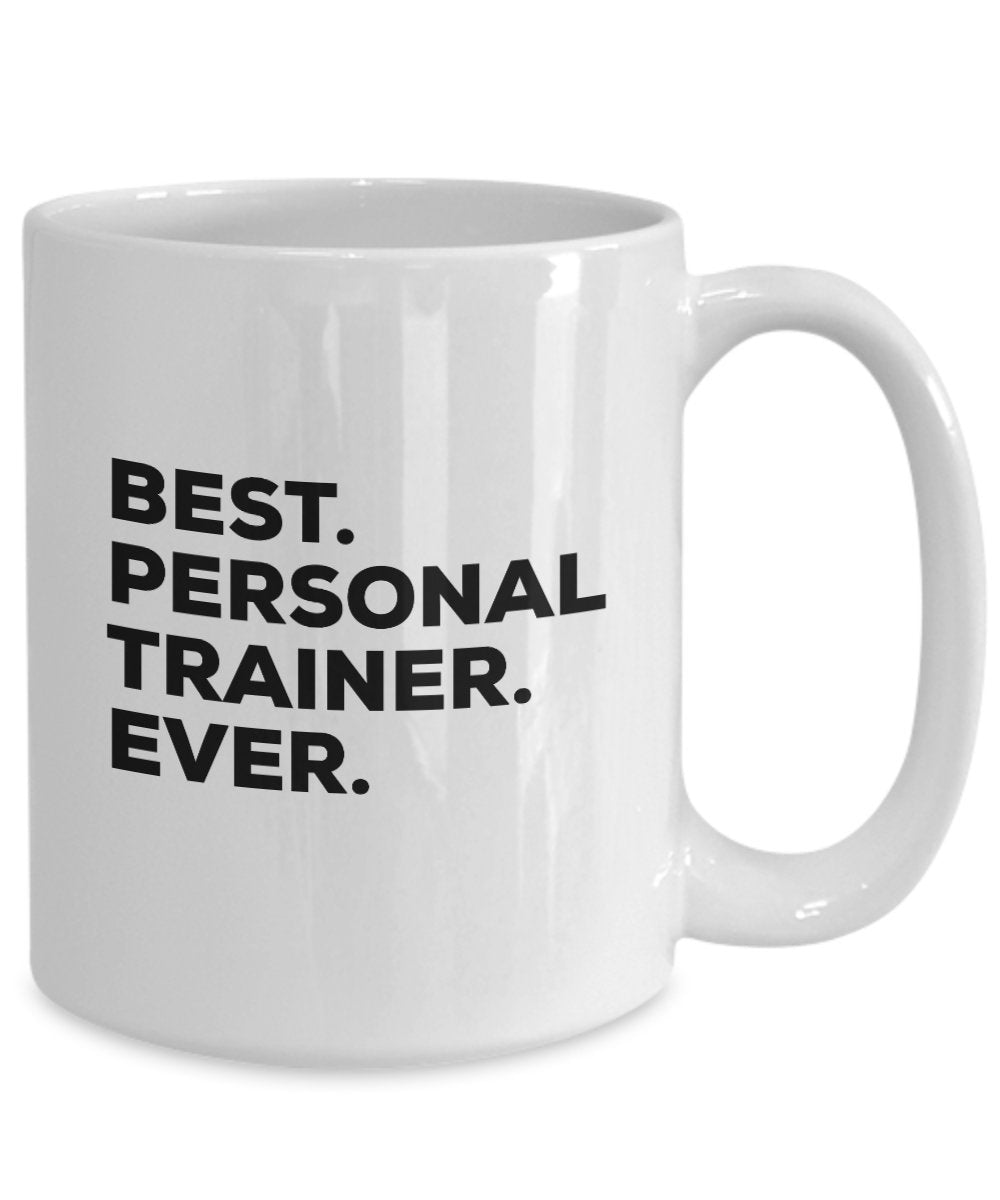 Personal Trainer Mug - Best Personal Trainer Ever Coffee Cup - Gifts For Women Men Trainers - Female Male - Funny Novelty Idea - Add To Gift Bag Baske