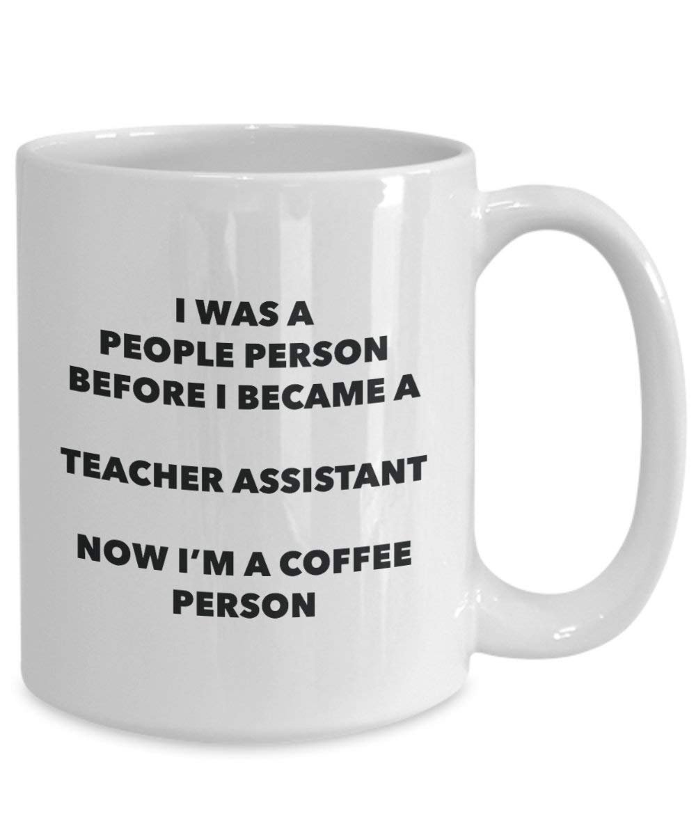 LEHRER Assistant Kaffee Person Tasse – Funny Tee Kakao-Tasse – Geburtstag Weihnachten Kaffee Lover Cute Gag Geschenke Idee