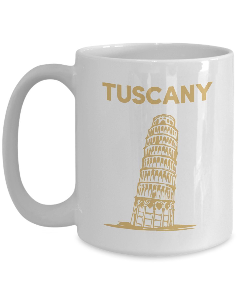 Tasse, Motiv Toskana, lustige Tee, Kakao, Kaffeetasse – Neuheit Geburtstag Weihnachten Jahrestag Gag Geschenkidee