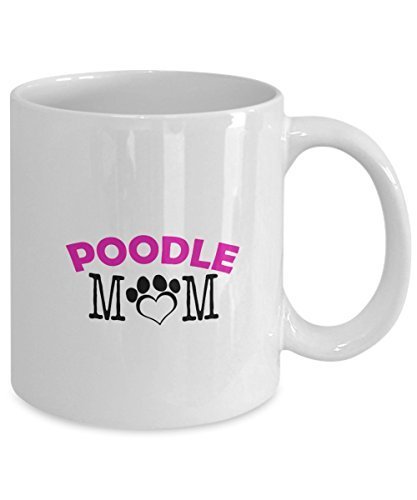 Funny Poodle Couple Mug – Poodle Dad – Poodle Mom – Poodle Lover Gifts - Unique Ceramic Gifts Idea (Mom)