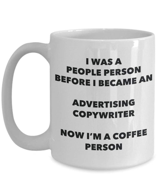 Advertising Copywriter Coffee Person Mug - Funny Tea Cocoa Cup - Birthday Christmas Coffee Lover Cute Gag Gifts Idea