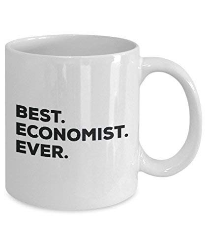 Meilleur Économiste jamais Mug rigolo – Tasse à café – Thank You Appréciation pour Noël Anniversaire Vacances Cadeau unique idées 15oz blanc