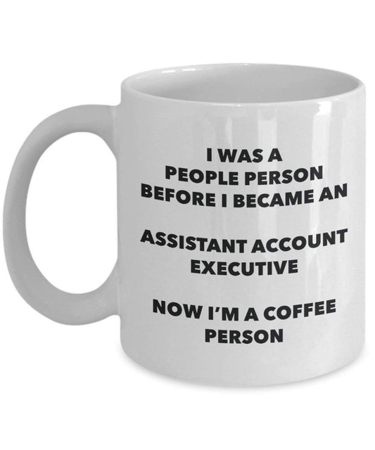 ASSISTANT Konto-Kaffee Person Tasse – Funny Tee Kakao-Tasse – Geburtstag Weihnachten Kaffee Lover Cute Gag Geschenke Idee
