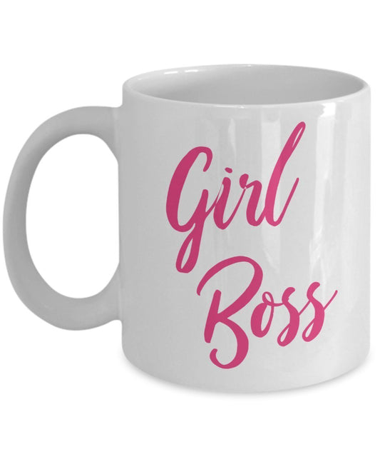 Girt Boss Tasse – Lustige Teetasse für heiße Kakao-Kaffeetasse – Neuheit Geburtstag Weihnachten Jahrestag Gag Geschenk Idee