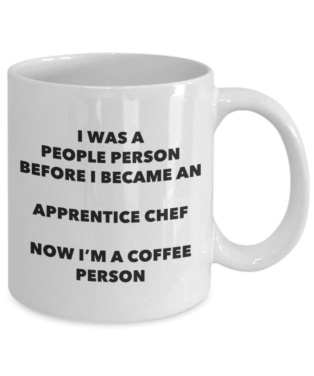 Apprentice Chef Kaffee Person Tasse – Funny Tee Kakao-Tasse – Geburtstag Weihnachten Kaffee Lover Cute Gag Geschenke Idee