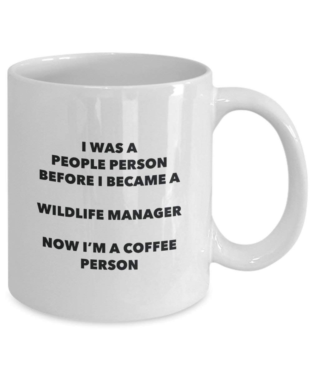 Wildlife Manager Coffee Person Mug - Funny Tea Cocoa Cup - Birthday Christmas Coffee Lover Cute Gag Gifts Idea