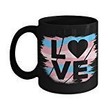 Funny Love Transgender flag pride Coffee Mug