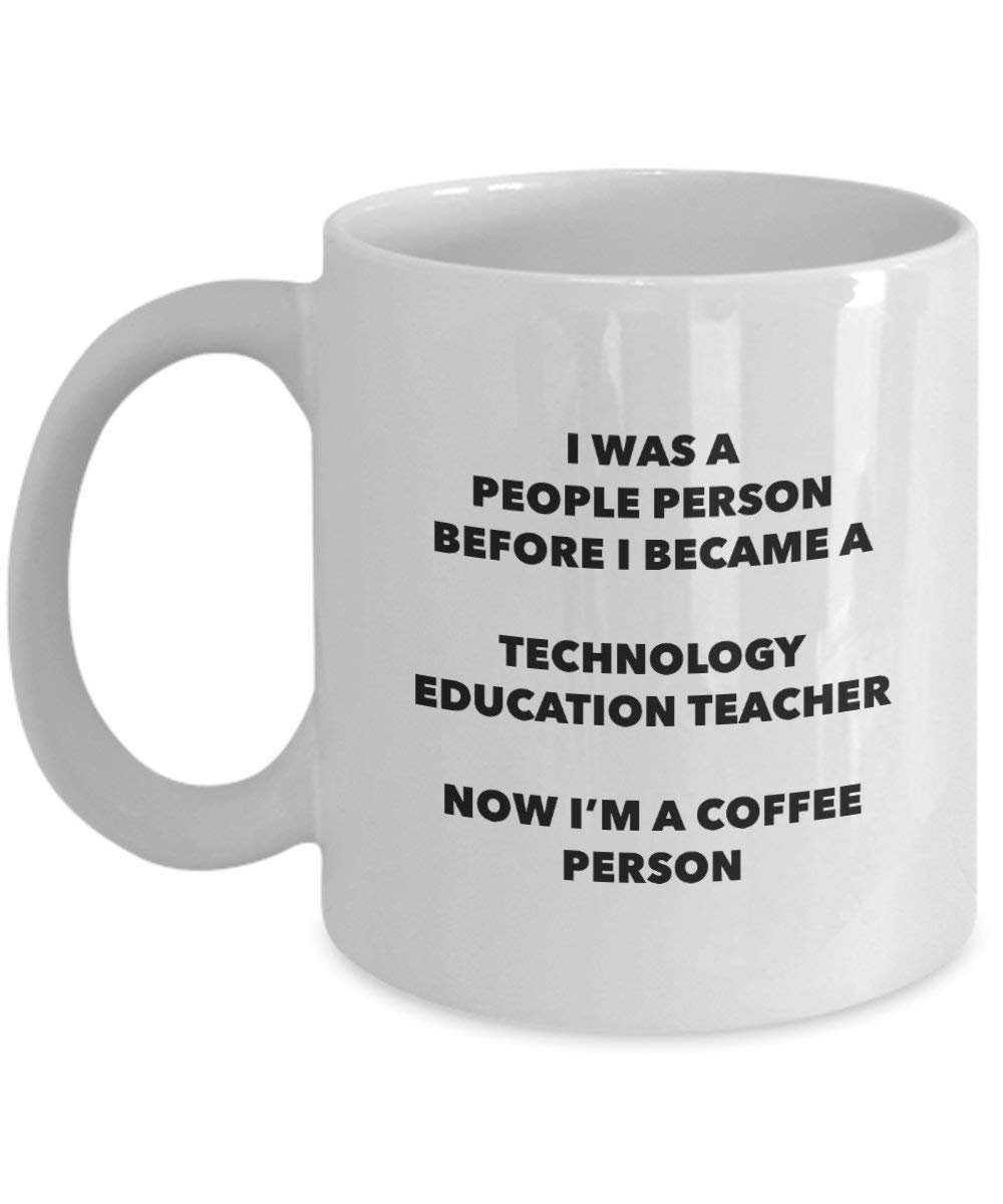 Tecnologia Education Teacher cacao persona – Tazza da tè caffè tazza – Birthday Christmas Coffee Lover cute GAG regalo idea 11oz Infradito colorati estivi, con finte perline