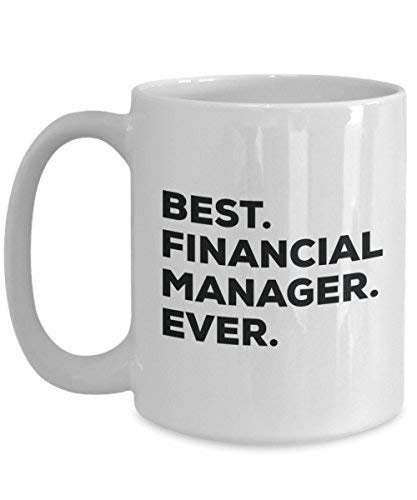 Best Finanzielle Manager Ever Tasse – Funny Coffee Cup – Thank You Anerkennung für Weihnachten Geburtstag Urlaub Einzigartiges Geschenk Ideen
