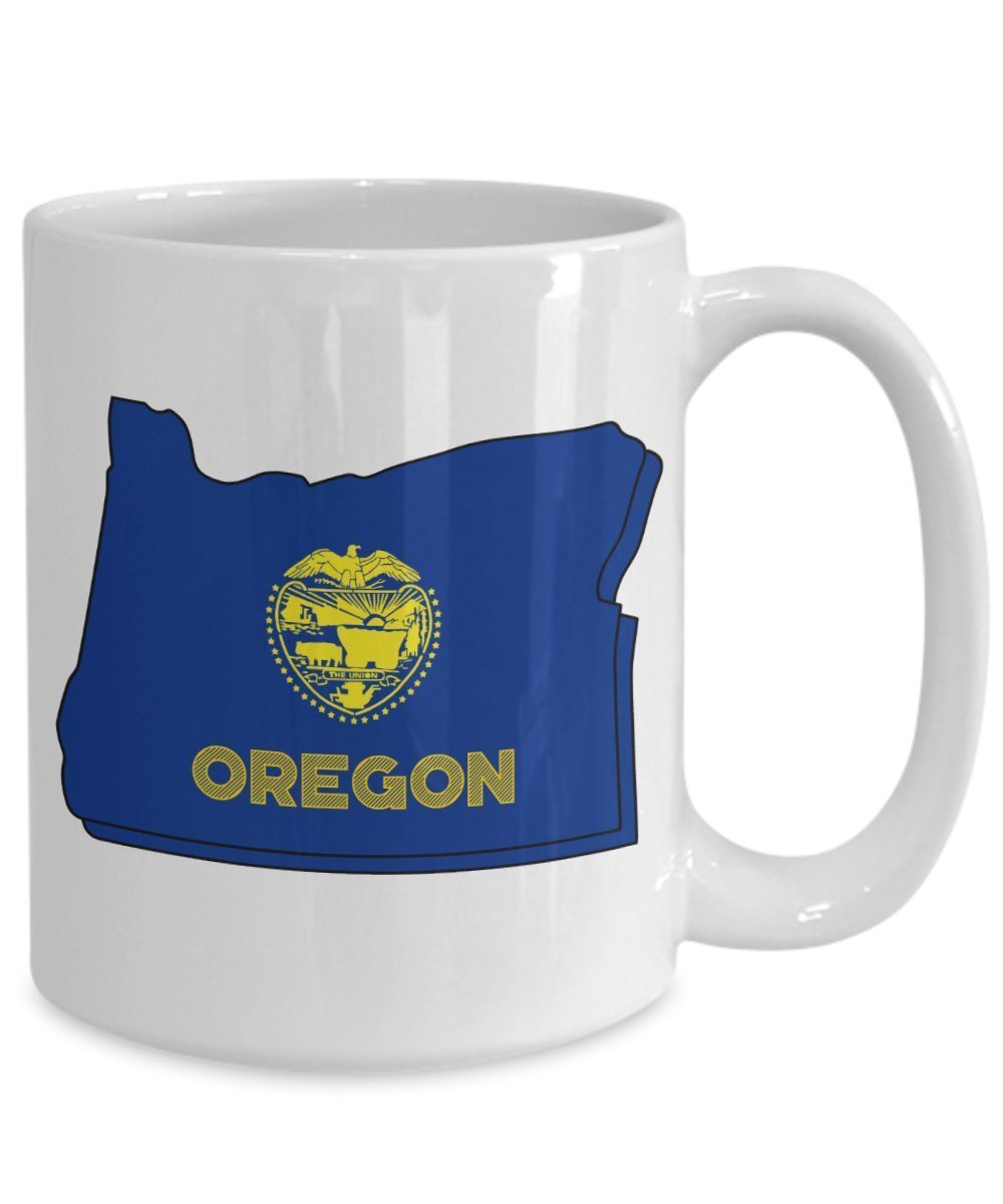 Oregon Tasse – Lustige Teetasse für heiße Kakao-Kaffeetasse – Neuheit Geburtstag Weihnachten Jahrestag Gag Geschenk Idee