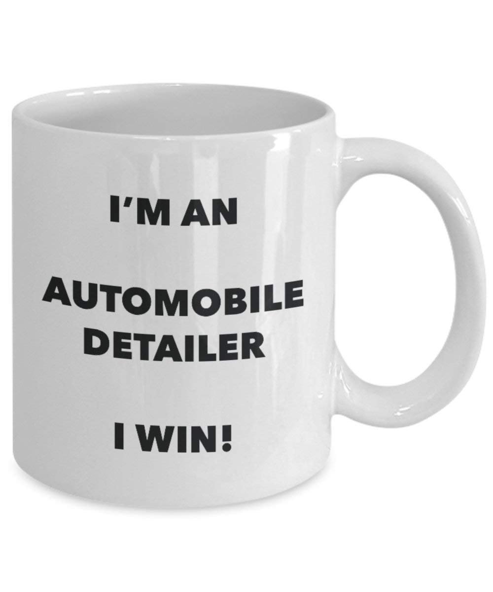 Automarke Detailer Tasse – Ich bin ein Automarke Detailer I Win. – Funny Kaffeetasse – Neuheit Geburtstag Weihnachten Gag Geschenke Idee