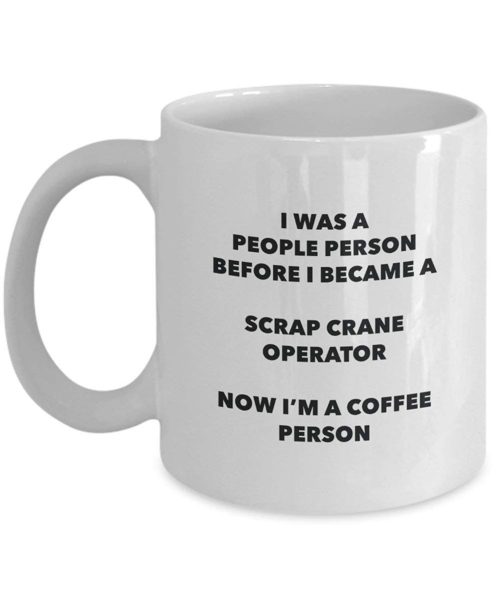 Scrap Crane Operator Kaffee Person Tasse – Funny Tee Kakao-Tasse – Geburtstag Weihnachten Kaffee Lover Cute Gag Geschenke Idee