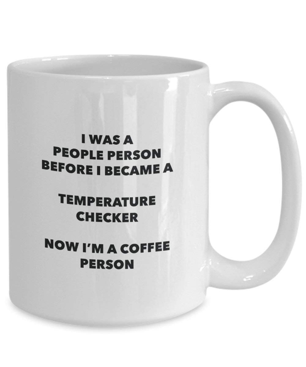Temperatur Checker Kaffee Person Tasse – Funny Tee Kakao-Tasse – Geburtstag Weihnachten Kaffee Lover Cute Gag Geschenke Idee