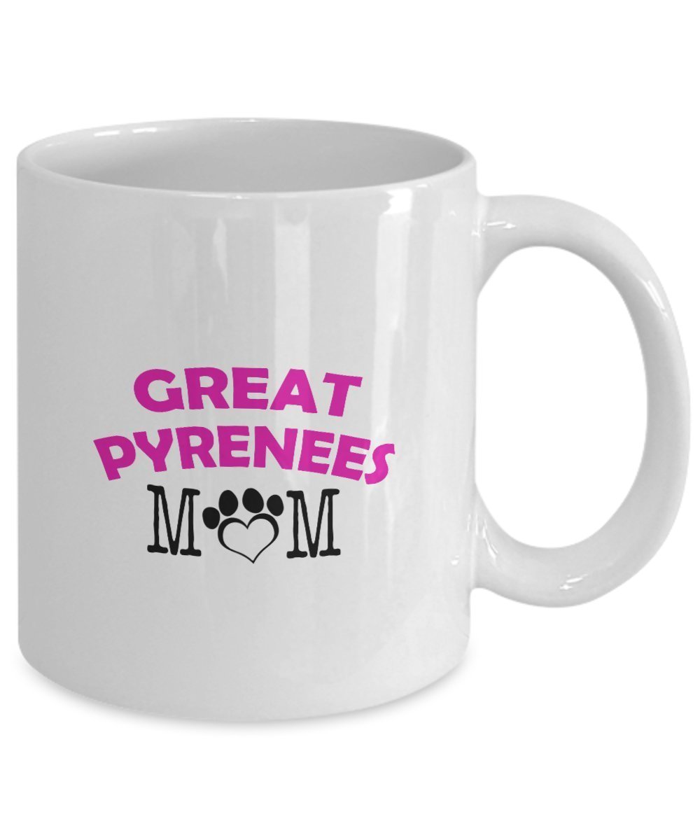 Funny Great Pyrenees Couple Mug – Great Pyrenees Dad – Great Pyrenees Mom – Great Pyrenees Lover Gifts - Unique Ceramic Gifts Idea (Dad & Mom)