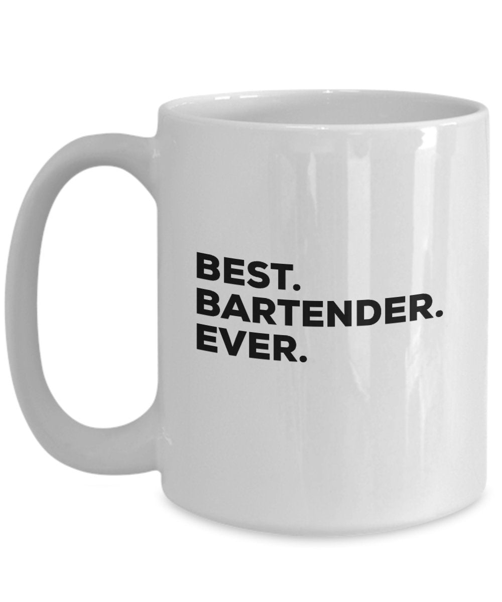 Kaffeebecher mit Aufschrift „Best Bartender Gifts for Women Men – Lustiges Geschenk – Bartending – Bar Coffee Cup