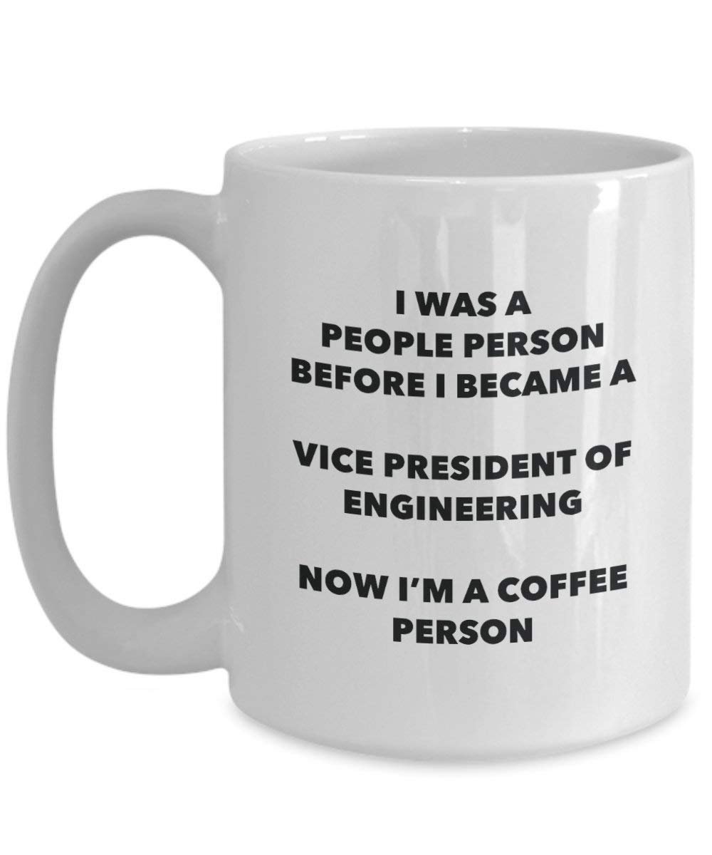 Vice President Engineering Kaffee Person Tasse – Funny Tee Kakao-Tasse – Geburtstag Weihnachten Kaffee Lover Cute Gag Geschenke Idee