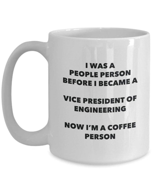 Vice President Engineering Kaffee Person Tasse – Funny Tee Kakao-Tasse – Geburtstag Weihnachten Kaffee Lover Cute Gag Geschenke Idee