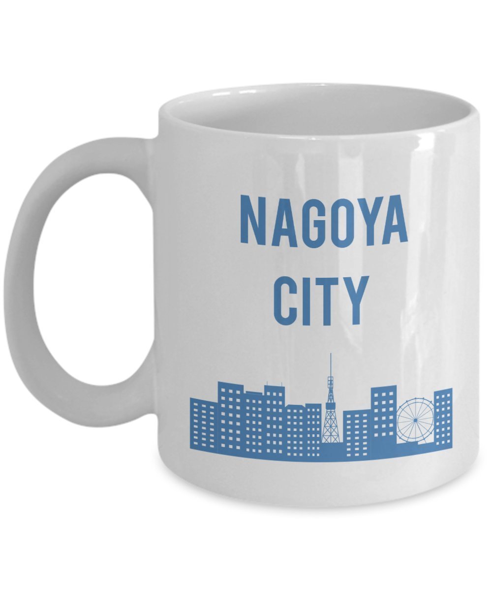 I Love Nagoya City Mug - Funny Tea Hot Cocoa Coffee Cup - Novelty Birthday Gift Idea