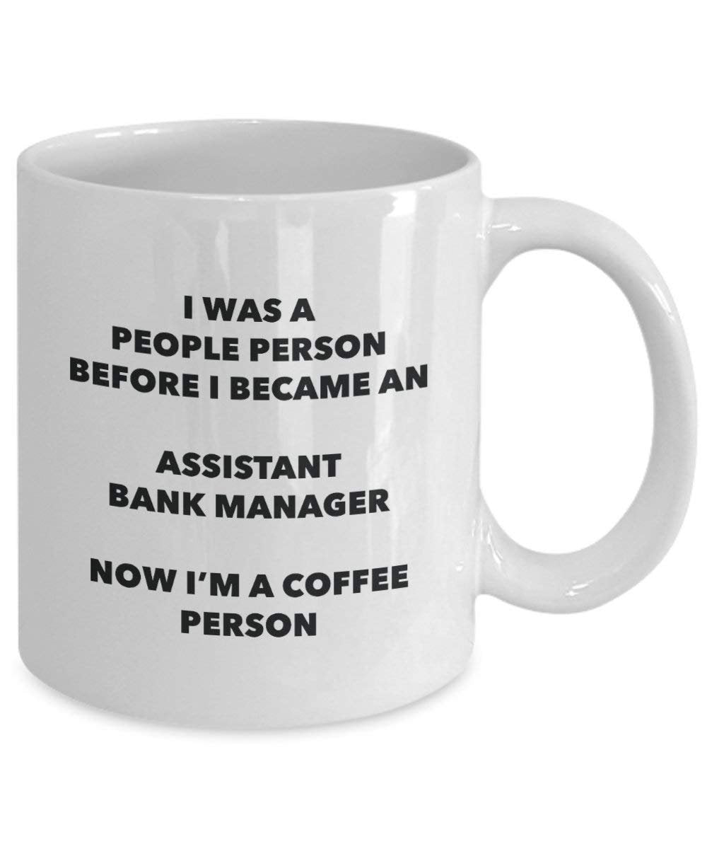 ASSISTANT Bank Manager Kaffee Person Tasse – Funny Tee Kakao-Tasse – Geburtstag Weihnachten Kaffee Lover Cute Gag Geschenke Idee
