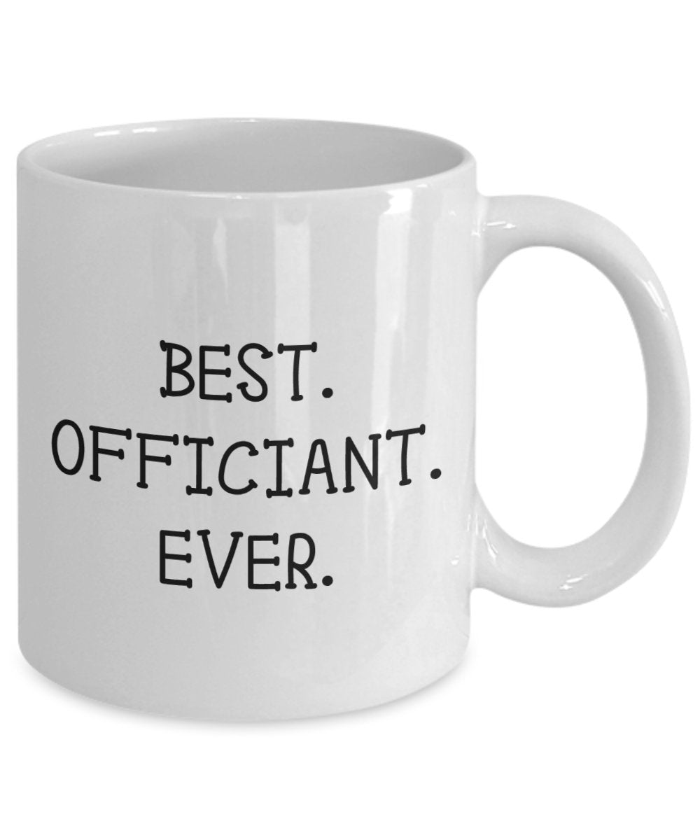 Tazza regalo ufficiale – Best official Ever – divertente tazza da tè caldo cacao – idea regalo per compleanno, Natale, anniversario 11oz Infradito colorati estivi, con finte perline