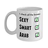 Funny Arab Pride Coffee Mug for Men Or Women - I Am Proud Novelty Love Cup