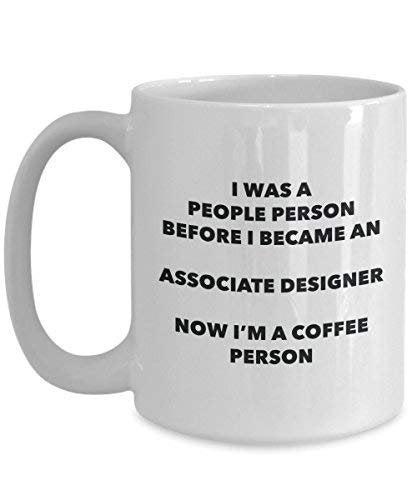 Design Couchtisch Associate Person Tasse – Funny Tee Kakao-Tasse – Geburtstag Weihnachten Kaffee Lover Cute Gag Geschenke Idee
