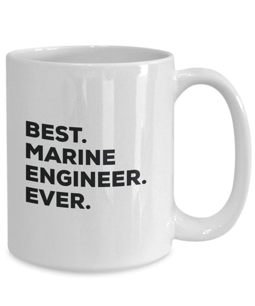 Best marine Engineer Ever mug – Funny Coffee Cup – Thank You Appreciation idee regalo per Natale festa di compleanno unico 15oz Infradito colorati estivi, con finte perline