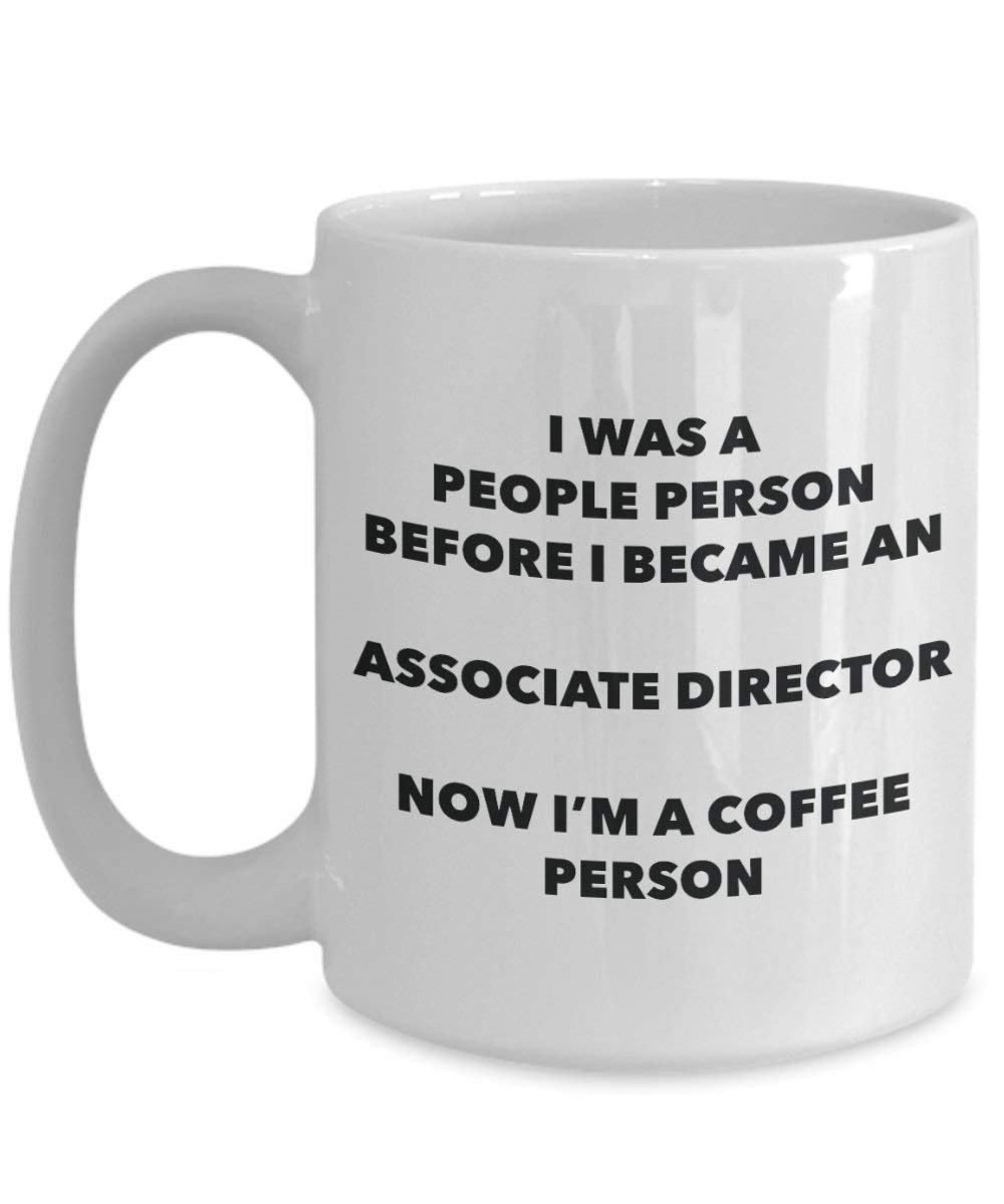 Associate Regisseur Kaffee Person Tasse – Funny Tee Kakao-Tasse – Geburtstag Weihnachten Kaffee Lover Cute Gag Geschenke Idee