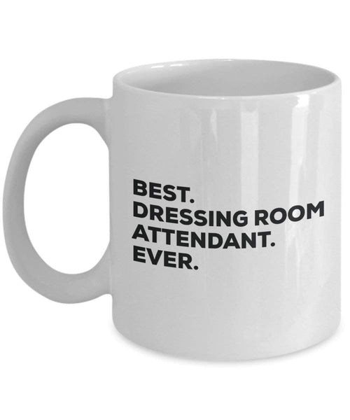 Best dressing Room Attendant Ever mug – Funny Coffee Cup – Thank You Appreciation idee regalo per Natale festa di compleanno unico 15oz Infradito colorati estivi, con finte perline
