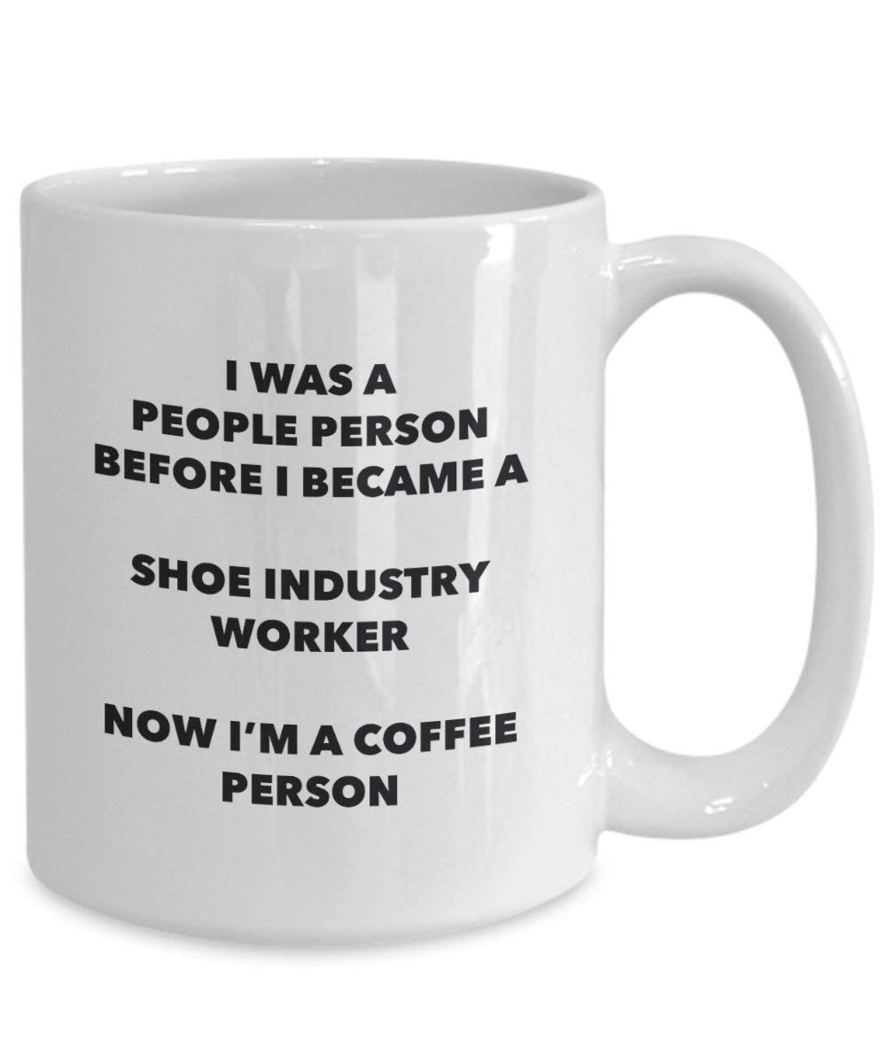 Schuh Industrie Worker Kaffee Person Tasse – Funny Tee Kakao-Tasse – Geburtstag Weihnachten Kaffee Lover Cute Gag Geschenke Idee