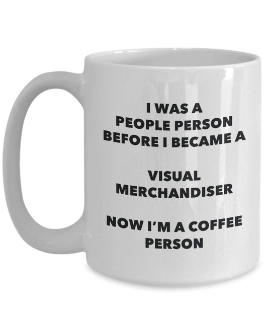 Visual Merchandiser Coffee Person Mug - Funny Tea Cocoa Cup - Birthday Christmas Coffee Lover Cute Gag Gifts Idea