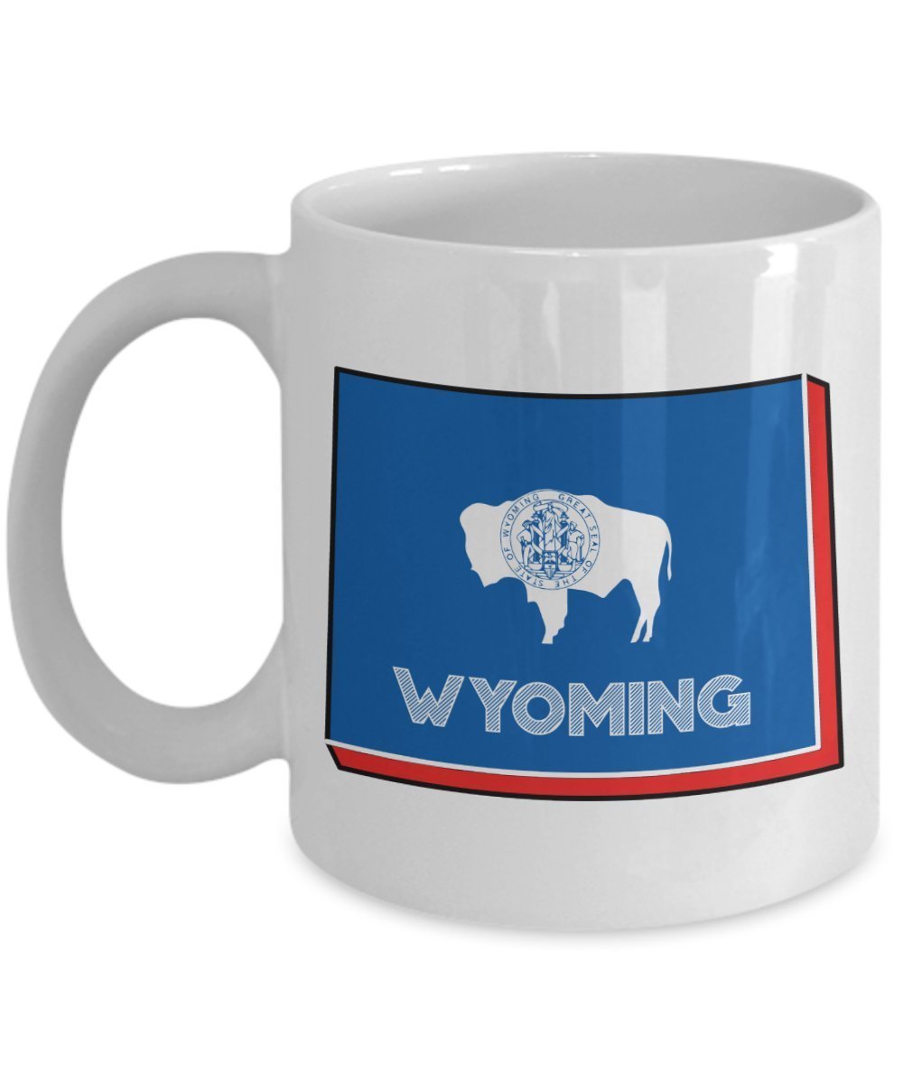 Wyoming Travel Mug - Funny Tea Hot Cocoa Coffee Cup - Novelty Birthday Christmas Anniversary Gag Gifts Idea