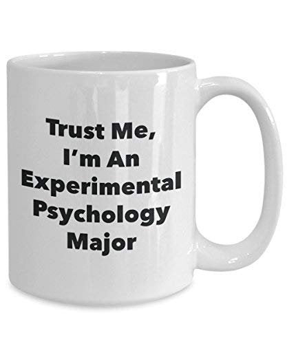 Trust Me, I'm an Experimental Psychology Major Mug - Funny Coffee Cup - Cute Graduation Gag Gifts Ideas for Friends and Classmates