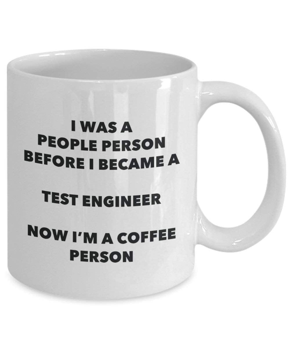 Test Ingenieur Kaffee Person Tasse – Funny Tee Kakao-Tasse – Geburtstag Weihnachten Kaffee Lover Cute Gag Geschenke Idee
