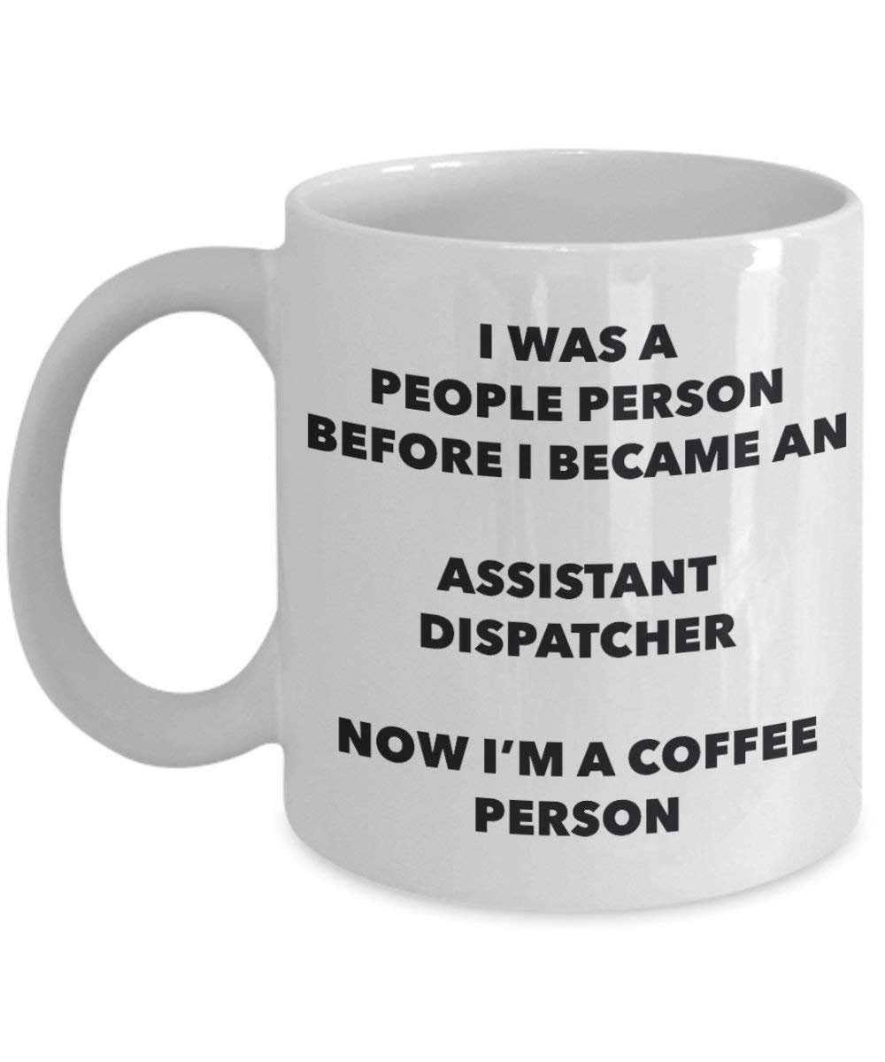 ASSISTANT Fahrdienstleiter Kaffee Person Tasse – Funny Tee Kakao-Tasse – Geburtstag Weihnachten Kaffee Lover Cute Gag Geschenke Idee