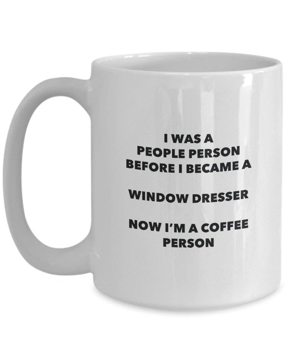 Window Dresser Coffee Person Mug - Funny Tea Cocoa Cup - Birthday Christmas Coffee Lover Cute Gag Gifts Idea