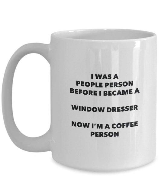 Window Dresser Coffee Person Mug - Funny Tea Cocoa Cup - Birthday Christmas Coffee Lover Cute Gag Gifts Idea