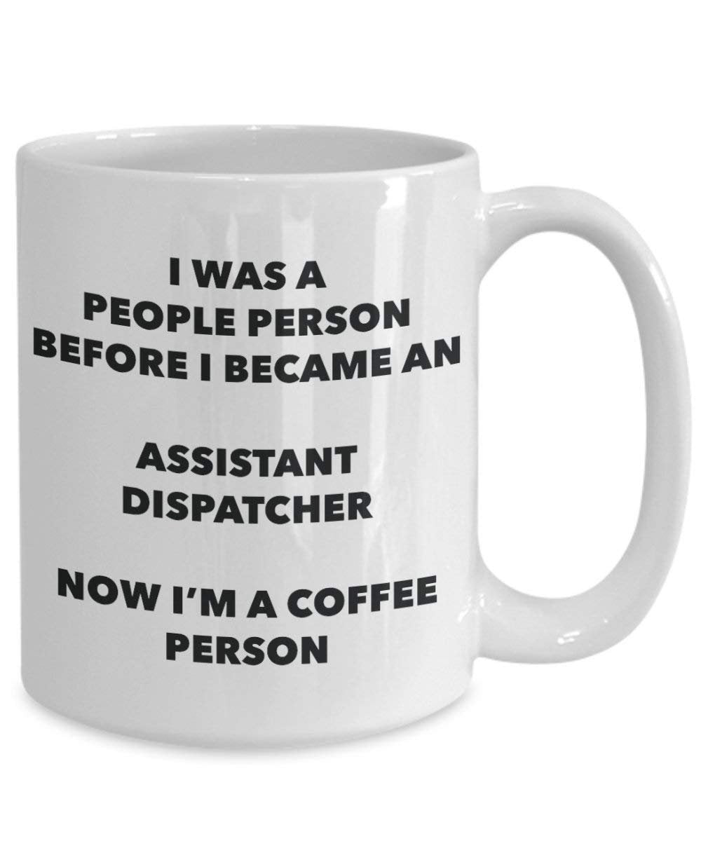ASSISTANT Fahrdienstleiter Kaffee Person Tasse – Funny Tee Kakao-Tasse – Geburtstag Weihnachten Kaffee Lover Cute Gag Geschenke Idee