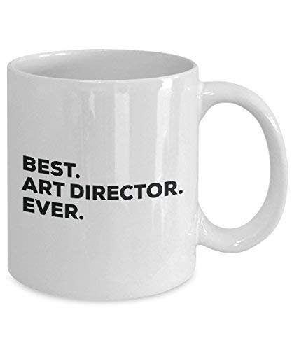 Meilleur directeur artistique jamais Mug rigolo – Tasse à café – Thank You Appréciation pour Noël Anniversaire Vacances Cadeau unique idées 15oz blanc