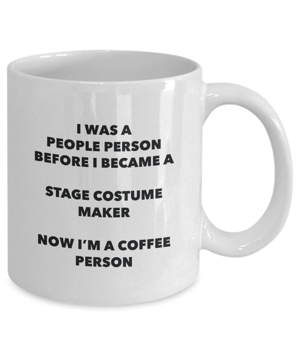 Stage Kostüm Maker Kaffee Person Tasse – Funny Tee Kakao-Tasse – Geburtstag Weihnachten Kaffee Lover Cute Gag Geschenke Idee 11oz weiß