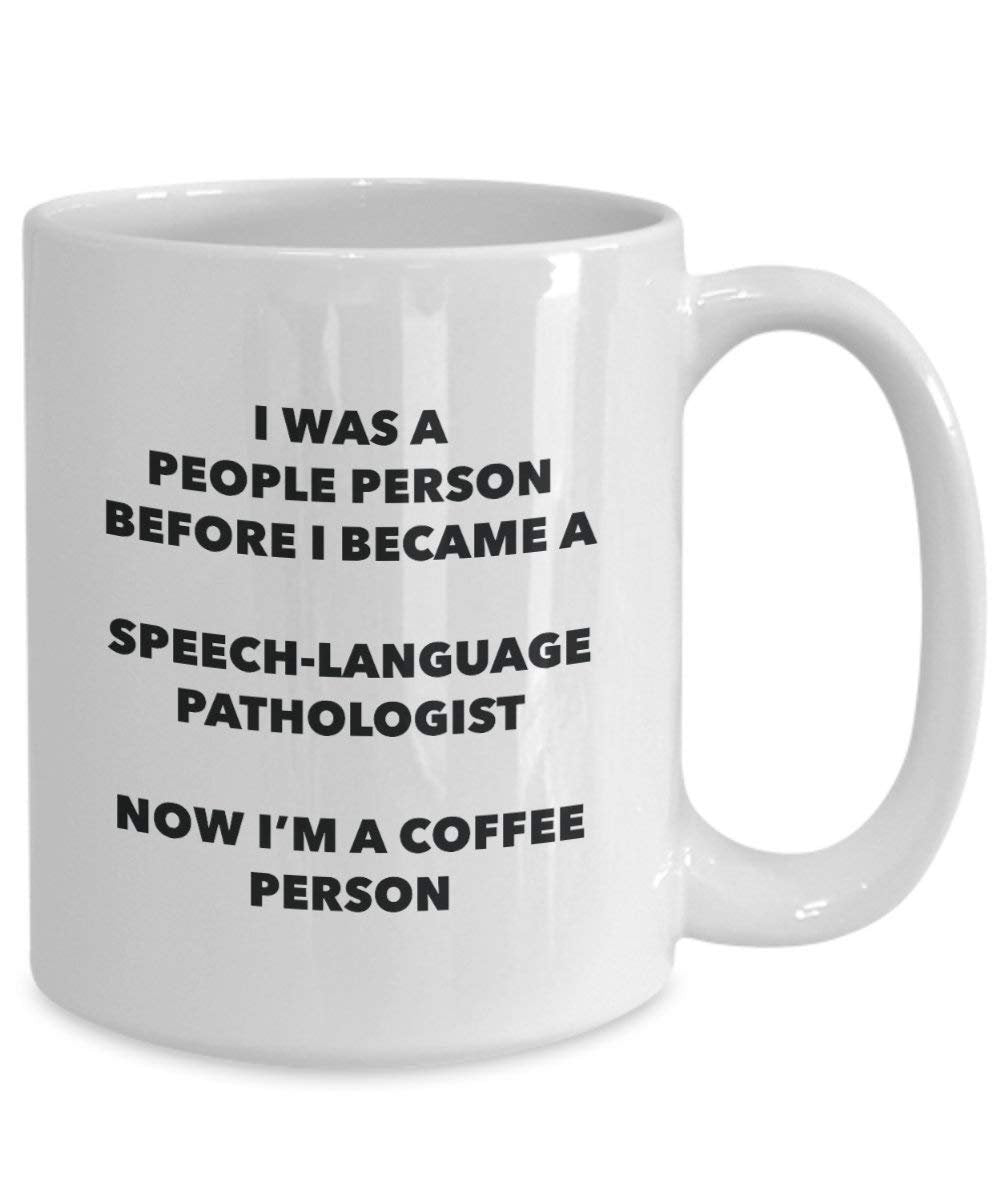 speech-language Pathologe Kaffee Person Tasse – Funny Tee Kakao-Tasse – Geburtstag Weihnachten Kaffee Lover Cute Gag Geschenke Idee