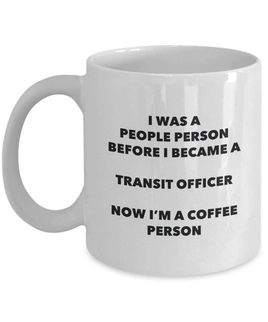 Transit Officer Coffee Person Mug - Funny Tea Cocoa Cup - Birthday Christmas Coffee Lover Cute Gag Gifts Idea