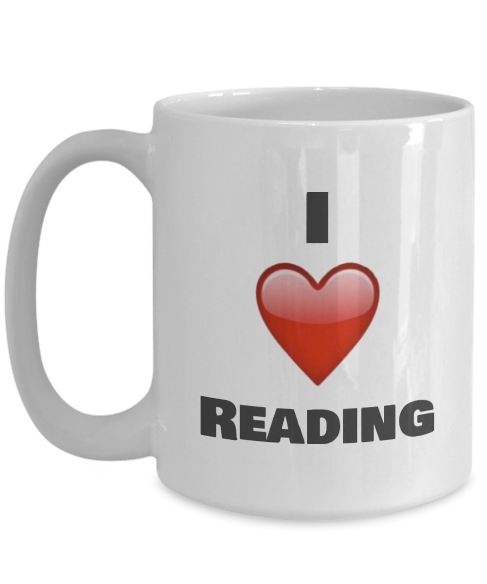I Love Reading Mug - Book Lover Gifts