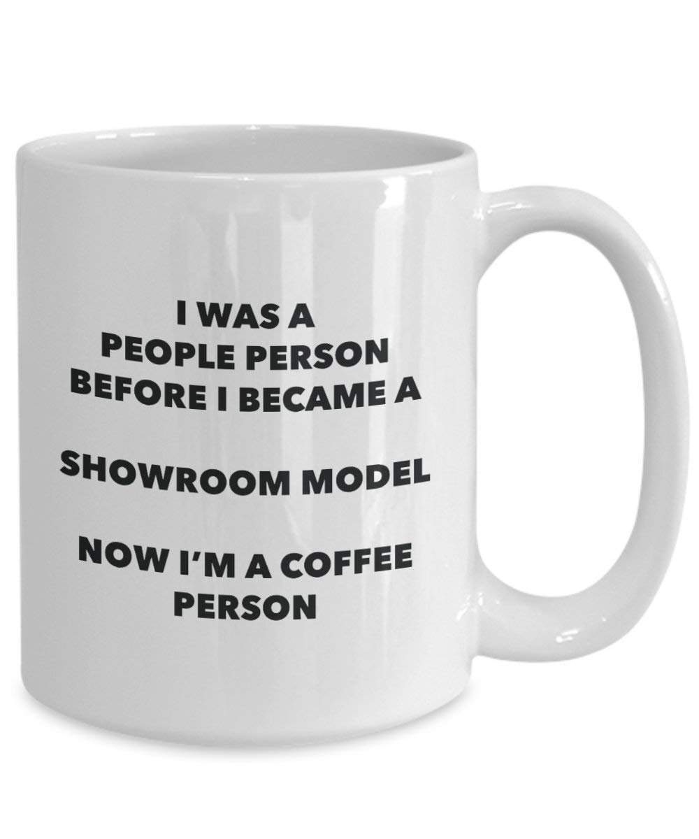 Showroom Model Coffee Person Mug - Funny Tea Cocoa Cup - Birthday Christmas Coffee Lover Cute Gag Gifts Idea