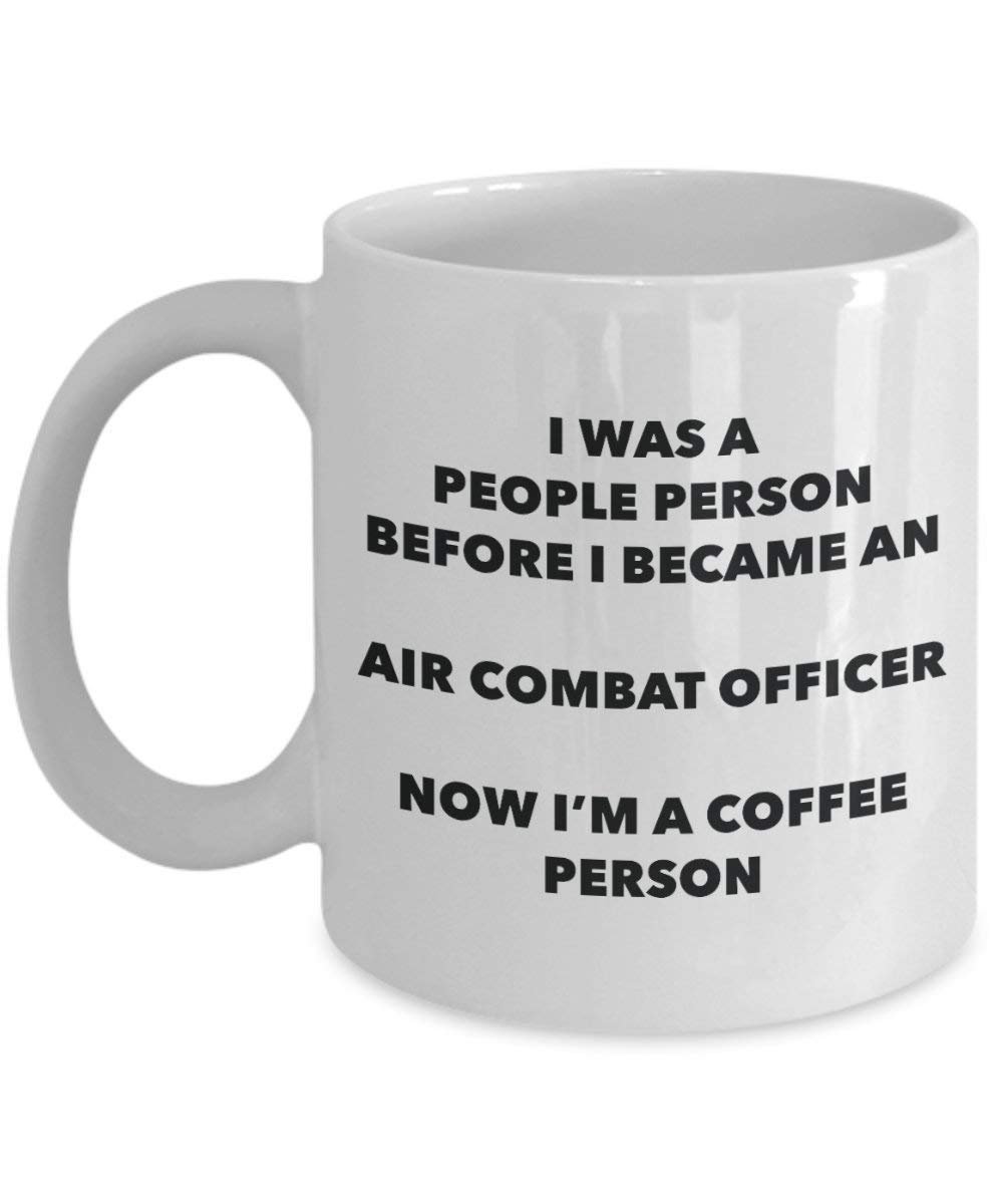 Air Combat Officer Kaffee Person Tasse – Funny Tee Kakao-Tasse – Geburtstag Weihnachten Kaffee Lover Cute Gag Geschenke Idee