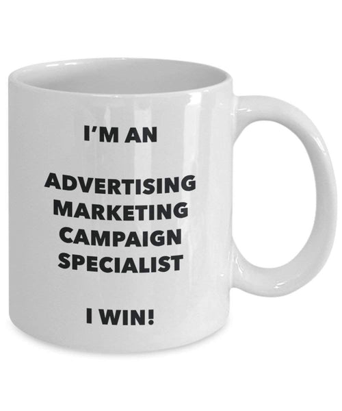 Werbung Marketing-Kampagne Specialist Tasse – Ich bin ein Werbung Marketing-Kampagne Ihr Halunken Win. – Funny Kaffee Tasse – Geburtstag Weihnachten Gag Geschenke Idee