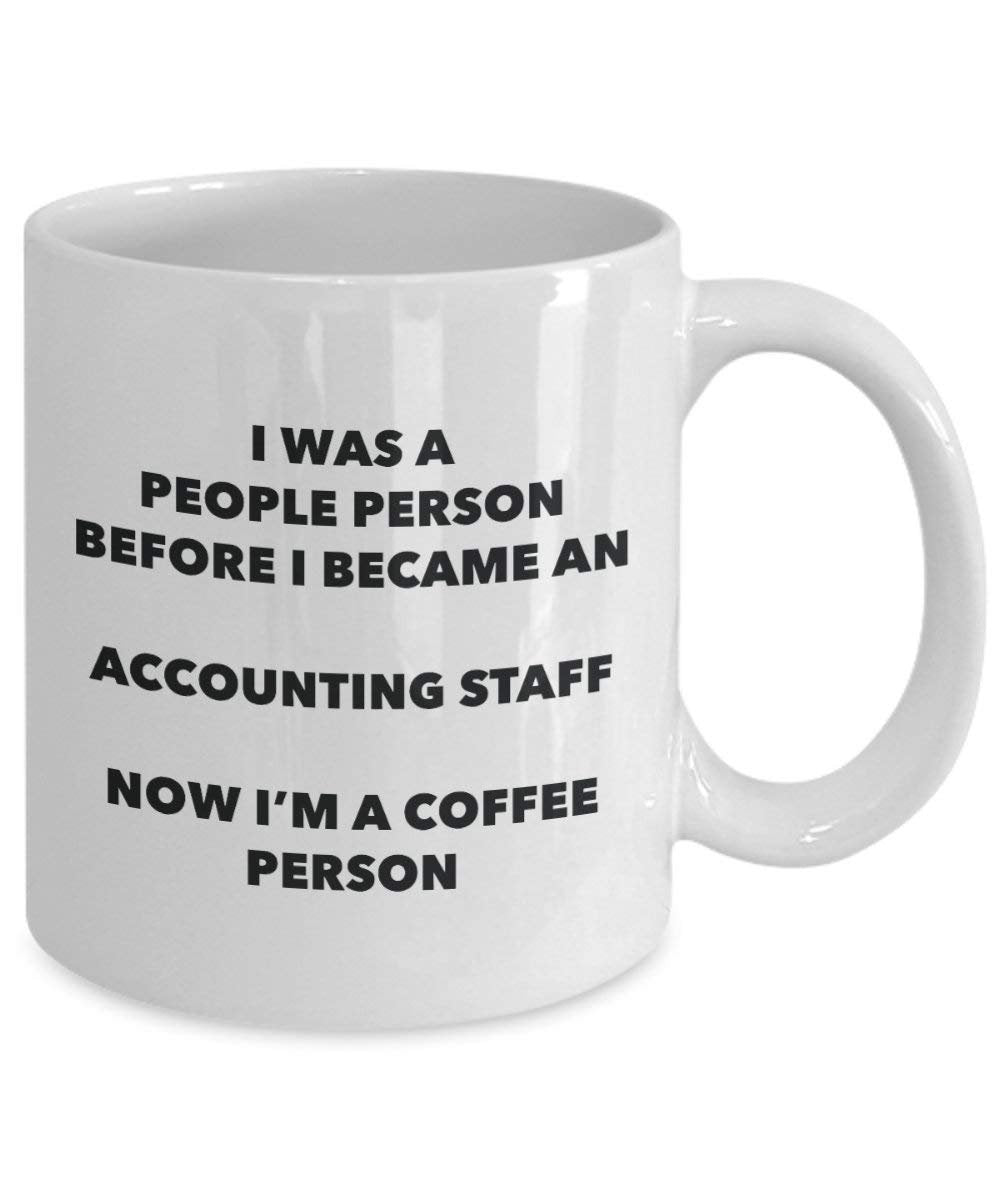 Comptabilité Personnel personne à café Mug Tasse à thé de cacao – rigolo – Anniversaire de Noël amateur de café mignon Gag Gifts Idée 15oz blanc