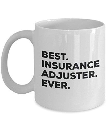 Best Versicherungen Einstellknopf Ever Tasse – Funny Coffee Cup – Thank You Anerkennung für Weihnachten Geburtstag Urlaub Einzigartiges Geschenk Ideen