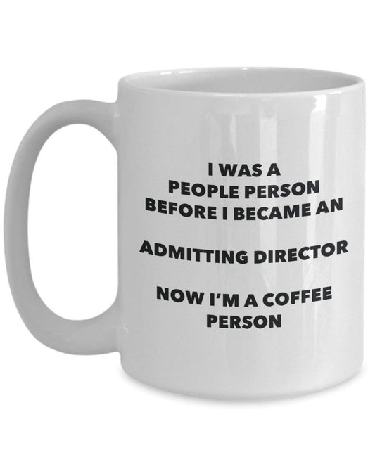 Admitting direttore cacao persona – Tazza da tè caffè tazza – Birthday Christmas Coffee Lover cute GAG regalo idea 15oz Infradito colorati estivi, con finte perline