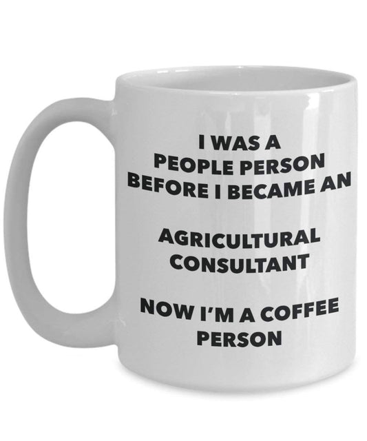 agricole Consultant personne à café Mug Tasse à thé de cacao – rigolo – Anniversaire de Noël amateur de café mignon Gag Gifts Idée 15oz blanc